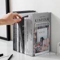 Book Holder For Reading Iron white simple bookstand creative student desk bookholder Factory